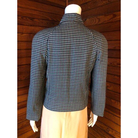 Plaid Blazer, Plaid Jacket, Tartan Plaid, Wool Jacket, Doncaster, Punk Plaid, M - Picture 8 of 10